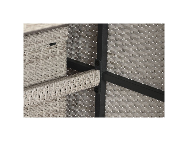 Комплект от маса с 6 стола DKD Home Decor 143 x 80 x 100 cm NaN –  BB Комплекти градински мебели
