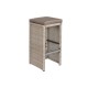 Комплект от маса с 6 стола DKD Home Decor 143 x 80 x 100 cm NaN –  BB Комплекти градински мебели