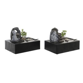 Purskkaev DKD Home Decor Буда Смола Ориенталски 29 x 21 x 23 cm (2 броя)
