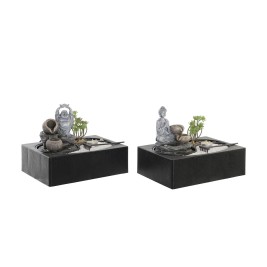 Purskkaev DKD Home Decor Буда Смола Ориенталски 29 x 21 x 23 cm (2 броя)