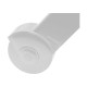 Lamamistool IPAE Progarden Zircone Сгъваем С колела Бял полипропилен (72 x 195 x 101 cm) NaN –  BB Шезлонги