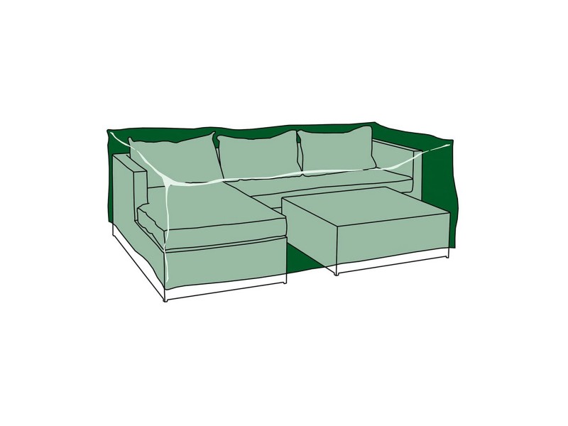 Защитен калъф Altadex Мебелен комплект Зелен Многоцветен полиетилен 300 x 200 x 80 cm NaN –  BB Комплекти мебели