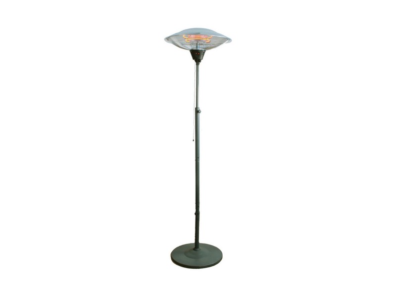 Кварцова Печка EDM 07093 07093 2100 W Ø 56,5 x 190 cm Бял Черен NaN –  BB Външни нагреватели и нагреватели