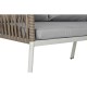 Градински мебели DKD Home Decor Бял Светло кафяв 190 x 190 x 70 cm NaN –  BB Комплекти градински мебели