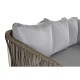 Градински мебели DKD Home Decor Бял Светло кафяв 190 x 190 x 70 cm NaN –  BB Комплекти градински мебели