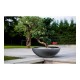 Саксия EDA Graphit Washbasin Сив Тъмно сив (Ø 59 x 21 cm) NaN –  BB Саксии