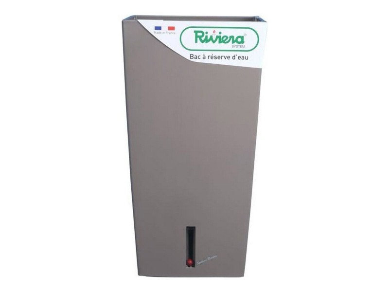 Саксия за самостоятелно поливане Riviera Eva New Тъмнокафяв Квадратек 28 x 28 x 52 cm NaN –  BB Саксии