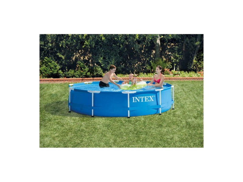 Басейн Подвижен Intex Син KIT 4485 L (ø 305 x 76 cm) NaN –  BB Подвижни басейни