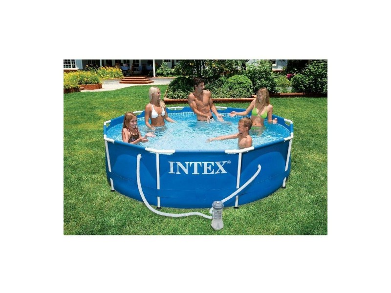 Басейн Подвижен Intex Син KIT 4485 L (ø 305 x 76 cm) NaN –  BB Подвижни басейни