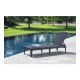 Lamamistool Allibert Jaipur Тъмно сив 187 x 58 x 29 cm NaN –  BB Шезлонги