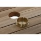 Трапезна маса DKD Home Decor Кафяв Разтяга Тик (180 x 120 x 75 cm) NaN –  BB Маси за обяд