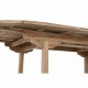 Трапезна маса DKD Home Decor Кафяв Разтяга Тик (180 x 120 x 75 cm) NaN –  BB Маси за обяд