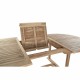 Трапезна маса DKD Home Decor Кафяв Разтяга Тик (180 x 120 x 75 cm) NaN –  BB Маси за обяд