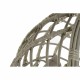 Висящ градински фотьойл DKD Home Decor 90 x 70 x 110 cm Сив синтетичен ратан Алуминий (92 x 70 x 113 cm) NaN –  BB Фотьойли
