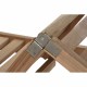 Lamamistool DKD Home Decor Кафяв С колела Тик (200 x 65 x 36 cm) NaN –  BB Шезлонги