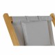 Lamamistool DKD Home Decor Сив 77 cm 57,5 x 113 x 77 cm Естествен (57,5 x 113 x 77 cm) NaN –  BB Шезлонги