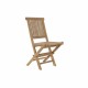 Aiatool DKD Home Decor Кафяв 57 x 47 x 90 cm Тик (57 x 47 x 90 cm) NaN –  BB Градински столове за хранене