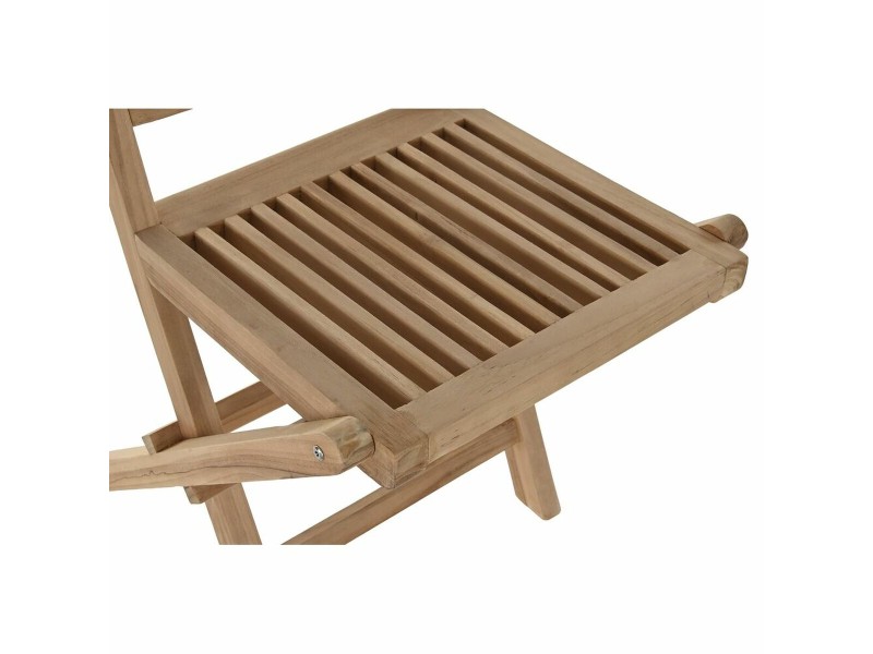 Aiatool DKD Home Decor Кафяв 57 x 47 x 90 cm Тик (57 x 47 x 90 cm) NaN –  BB Градински столове за хранене