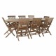 Комплект от маса с стола DKD Home Decor 90 cm 180 x 120 x 75 cm NaN –  BB Комплекти градински мебели