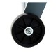 Lamamistool DKD Home Decor С колела Сив PVC Алуминий (187,5 x 64 x 97 cm) NaN –  BB Шезлонги