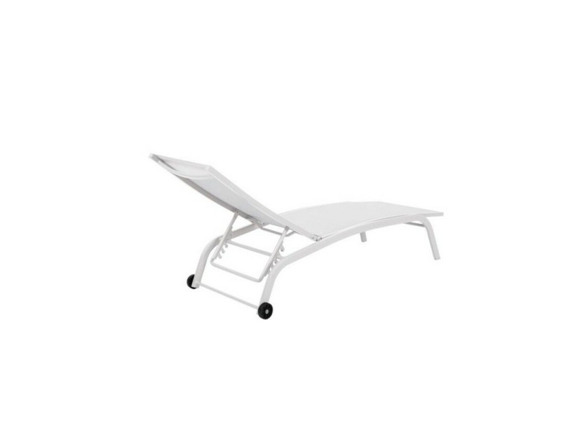 Lamamistool DKD Home Decor С колела PVC Алуминий (187,5 x 64 x 97 cm) NaN –  BB Шезлонги