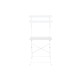Комплект от маса с 2 стола Home ESPRIT Бял 60 x 60 x 71 cm NaN –  BB Комплекти градински мебели