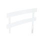 Комплект от маса с 2 стола Home ESPRIT Бял 60 x 60 x 71 cm NaN –  BB Комплекти градински мебели