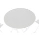 Комплект от маса с 2 стола Home ESPRIT Бял 60 x 60 x 71 cm NaN –  BB Комплекти градински мебели