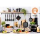 Прибори за Барбекю MasterChef 3 Части (12 броя) NaN –  BB Комплекти за прибори