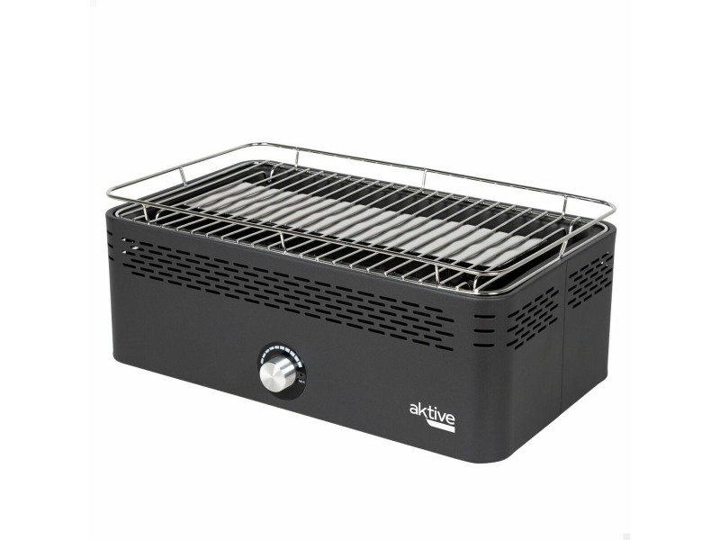 Преносимо Бездимно Барбекю на Дървени Въглища Aktive 45 x 19 x 28 cm NaN –  BB Преносими барбекюта