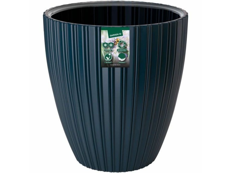 Саксия Garden ID Fancy Син полиетилен 40 x 42 cm NaN –  BB Саксии