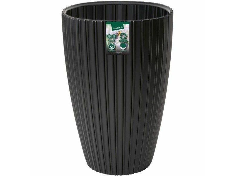 Саксия Garden ID Fancy Черен полиетилен 40 x 58 cm NaN –  BB Саксии