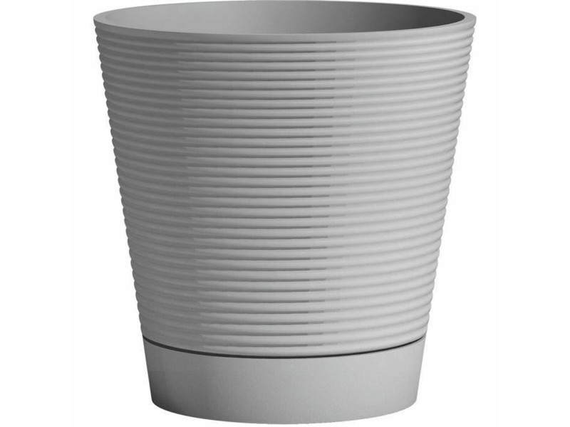 Саксия за самостоятелно поливане Garden ID Сив 40 cm NaN –  BB Саксии