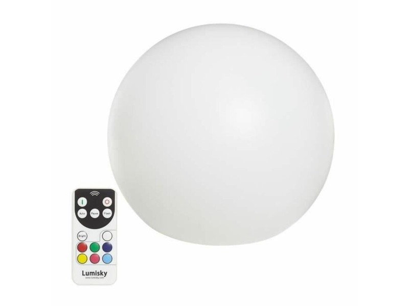 LED Аплик Lumisky Sphere Многоцветен Пластмаса 5 W NaN –  BB Външни стенни светлини