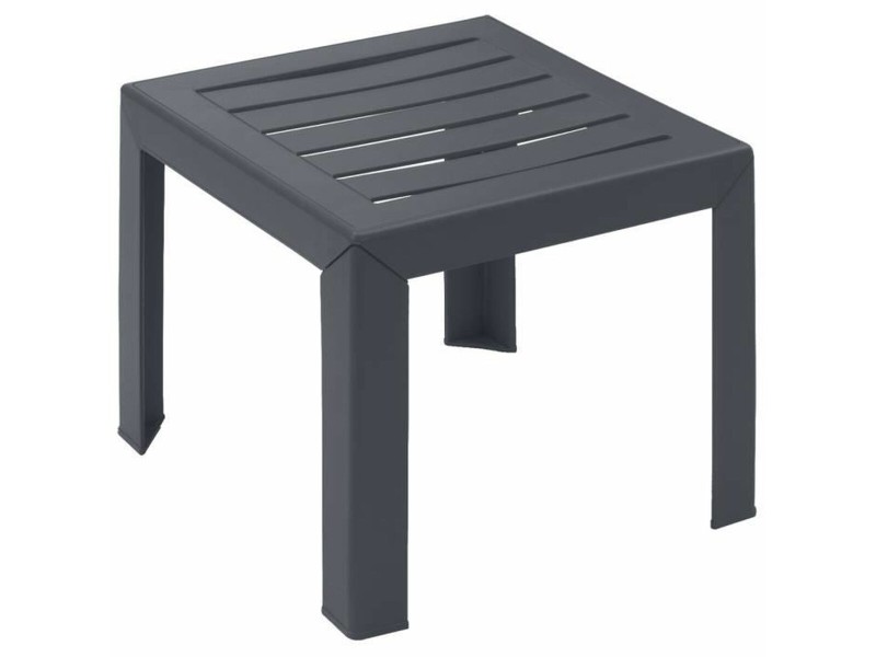 Помощна маса Grosfillex Антрацит Смола Пластмаса 40 x 40 x 35 cm NaN –  BB Спомагателни маси