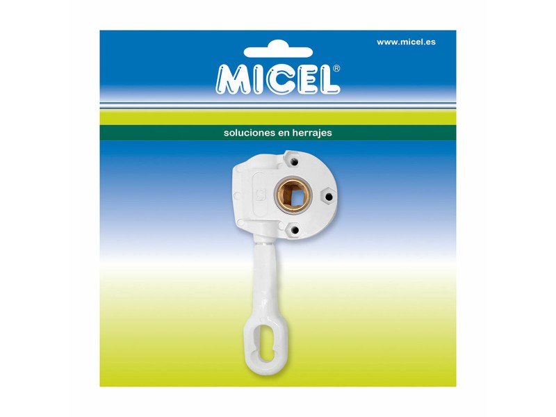 Ролков механизъм за тента Micel TLD05 Бял 7,7 x 3,5 x 17,5 cm Ръчно 1:11 NaN –  BB Сенници