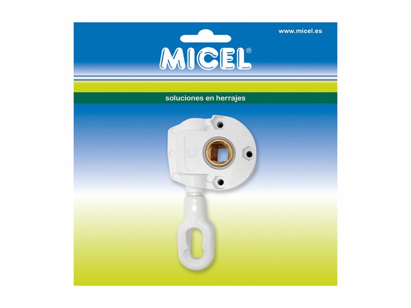 Ролков механизъм за тента Micel TLD05 Бял 7,7 x 3,5 x 13,5 cm Ръчно 1:7 NaN –  BB Сенници