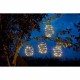 Ярка декорация Smart Garden Spiralight Сив 4 броя NaN –  BB Слънчеви лампи