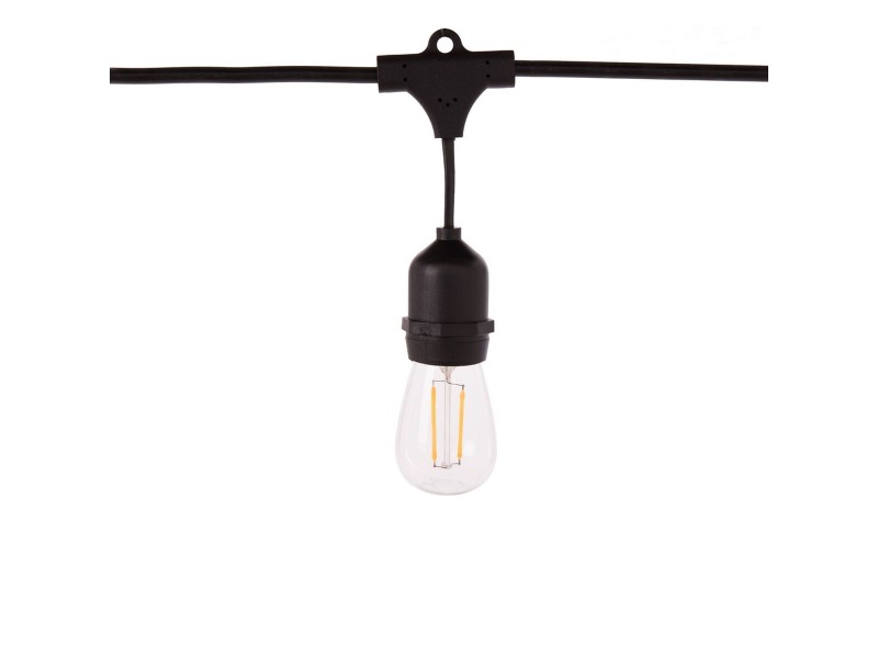 Гирлянда от LED Светлини Cottage E27 27 x 24 x 12 cm NaN от | techMAG.bg Гирлянда от LED Светлини Cottage E27 27 x 24 x 12 cm NaN – BB Гирлянди за външно осветление