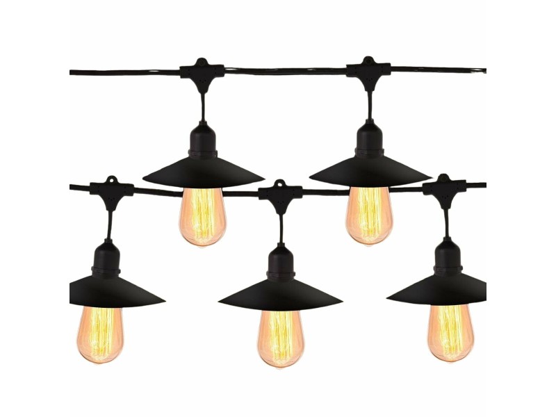 Гирлянда от LED Светлини Chateau E27 27 x 27 x 17 cm NaN от | techMAG.bg Гирлянда от LED Светлини Chateau E27 27 x 27 x 17 cm NaN – BB Гирлянди за външно осветление