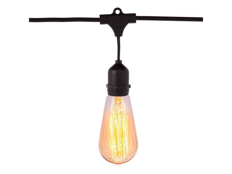 Гирлянда от LED Светлини Chateau E27 27 x 27 x 17 cm NaN от | techMAG.bg Гирлянда от LED Светлини Chateau E27 27 x 27 x 17 cm NaN – BB Гирлянди за външно осветление