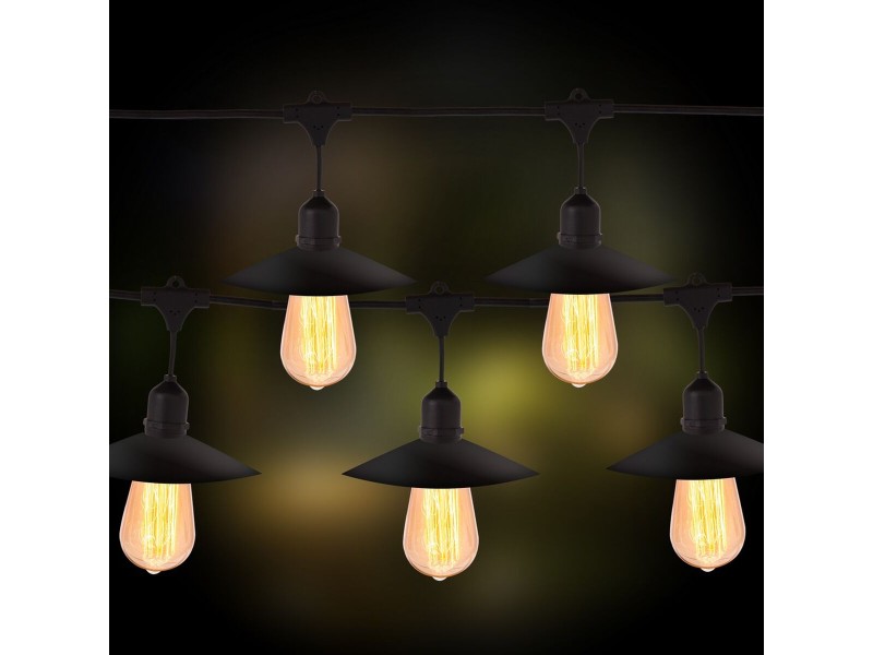 Гирлянда от LED Светлини Chateau E27 27 x 27 x 17 cm NaN от | techMAG.bg Гирлянда от LED Светлини Chateau E27 27 x 27 x 17 cm NaN – BB Гирлянди за външно осветление