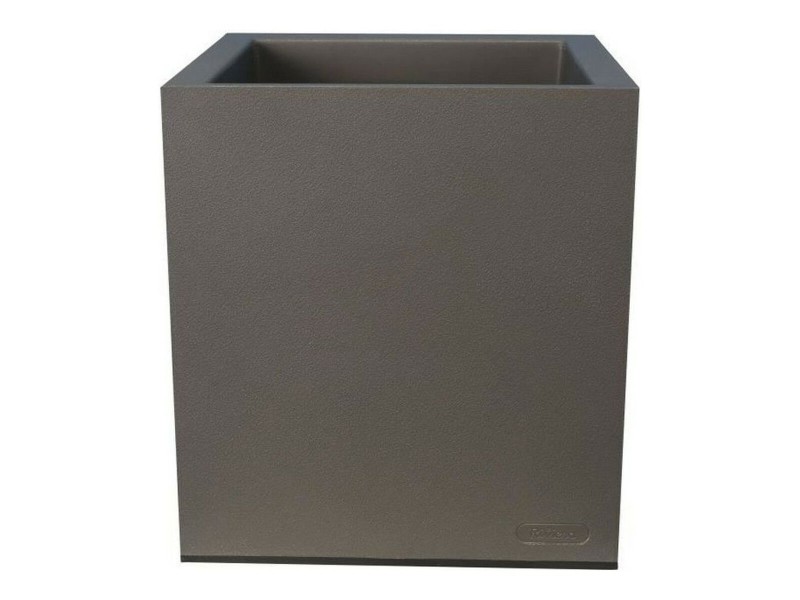 Саксия Riviera Сив Пластмаса Квадратек NaN –  BB Саксии