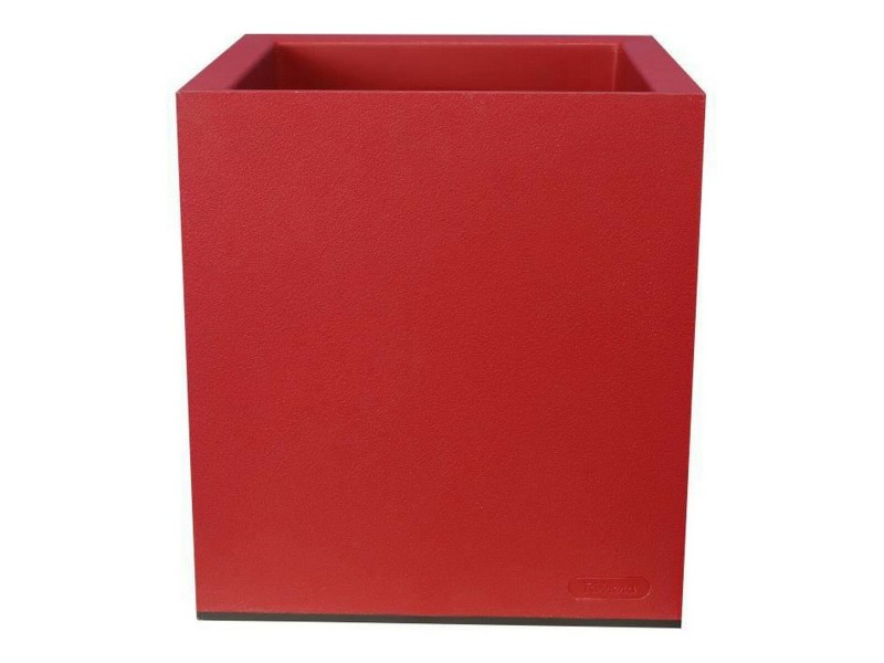 Саксия Riviera Червен Пластмаса Квадратек 40 x 40 cm NaN –  BB Саксии