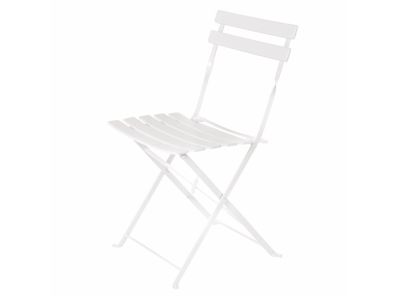 Aiatool Sira Бял Стомана 41 x 46 x 80 cm (2 броя) NaN –  BB Градински столове за хранене