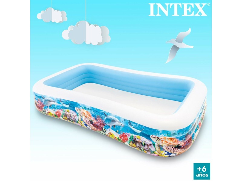 Детски басейн Intex Тропически 1020 L 305 x 56 x 183 cm (2 броя) NaN –  BB Надуваеми басейни