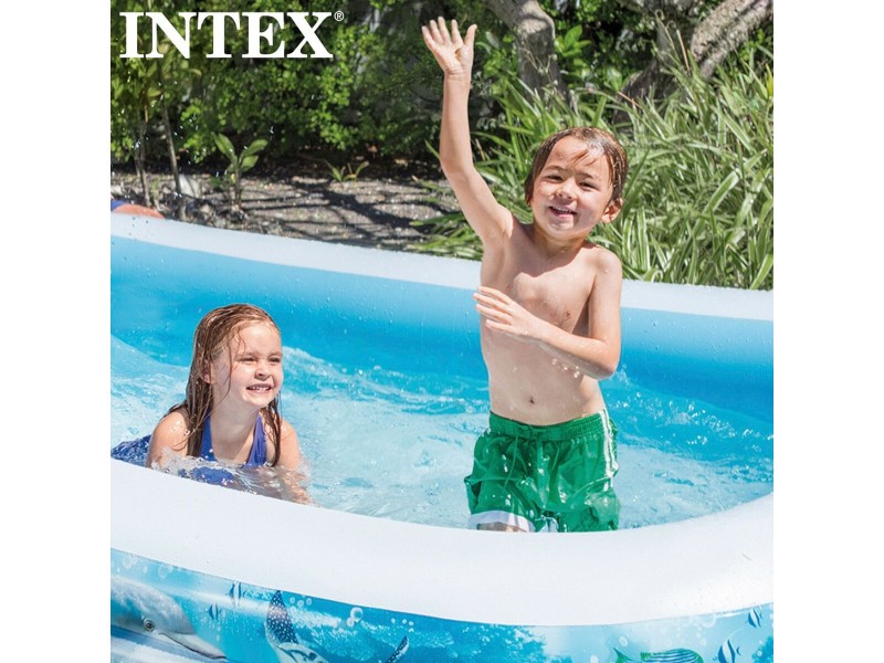 Детски басейн Intex Тропически 1020 L 305 x 56 x 183 cm (2 броя) NaN –  BB Надуваеми басейни