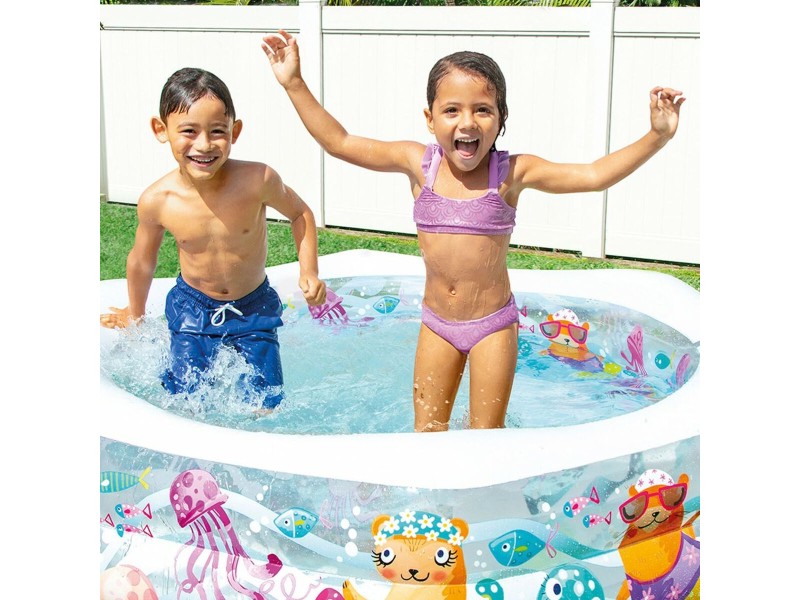 Надуваем Басейн Intex Acuario 510 L 191 x 61 x 178 cm (3 броя) NaN –  BB Надуваеми басейни