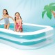 Надуваем Басейн Intex Бял/Зелен 770 L 262 x 56 x 175 cm (2 броя) NaN –  BB Надуваеми басейни