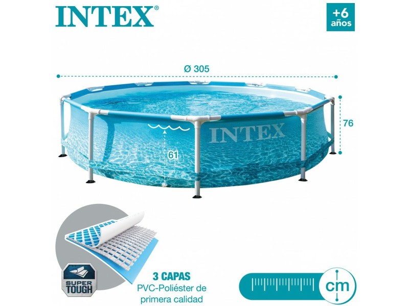 Басейн Подвижен Intex 305 x 76 x 305 cm NaN –  BB Подвижни басейни